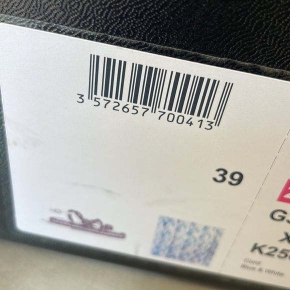 Chanel cord blue white chain charm sandal rope flats sz 39 with box $1425 - Picture 8 of 10